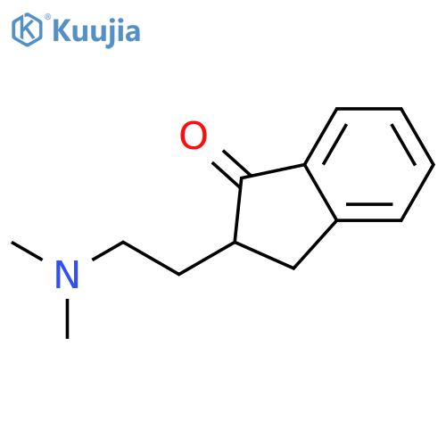 2-[2-(dimethylamino)ethyl]-2,3-dihydro-1H-inden-1-one structure