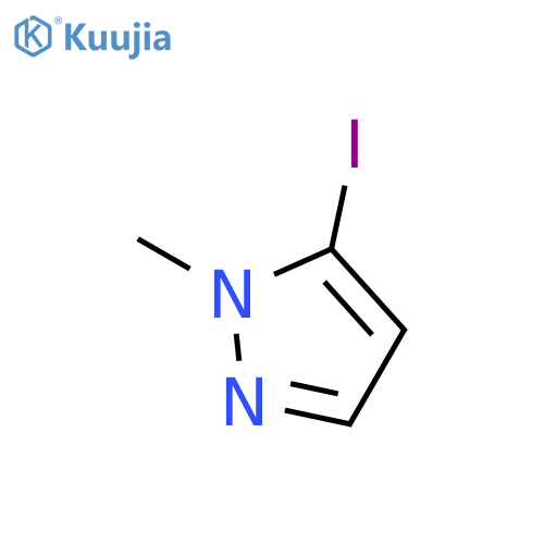 5-iodo-1-methyl-pyrazole structure