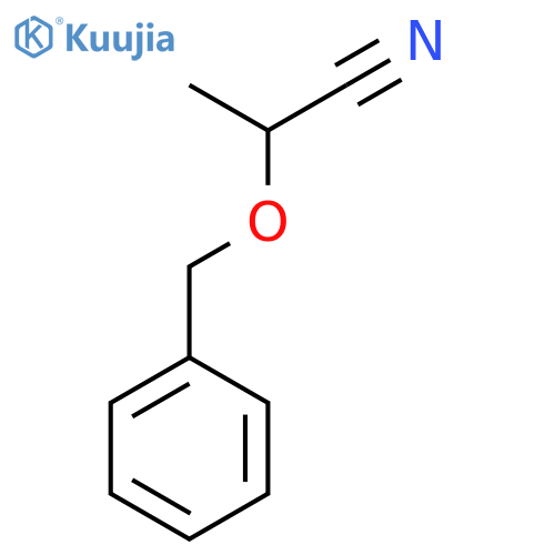 2-(Benzyloxy)propanenitrile structure