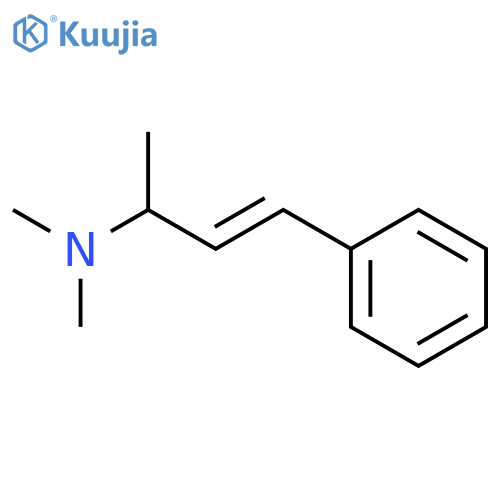 3-Buten-2-amine,N,N-dimethyl-4-phenyl- structure