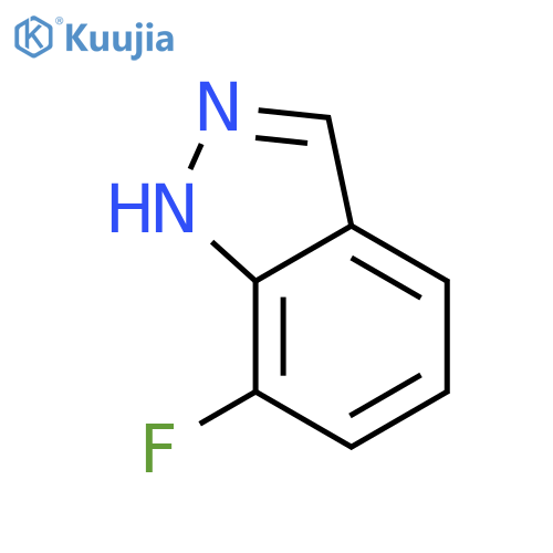 7-Fluoro-1H-indazole structure