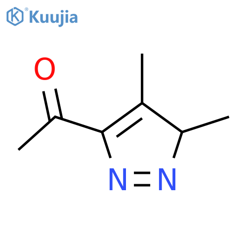 Ethanone,1-(3,4-dimethyl-3H-pyrazol-5-yl)- structure
