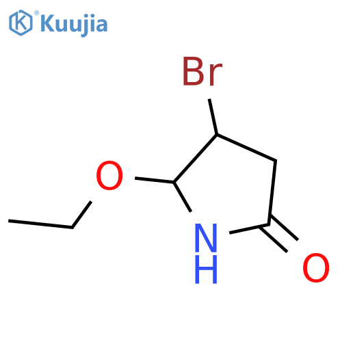 2-Pyrrolidinone,4-bromo-5-ethoxy- structure