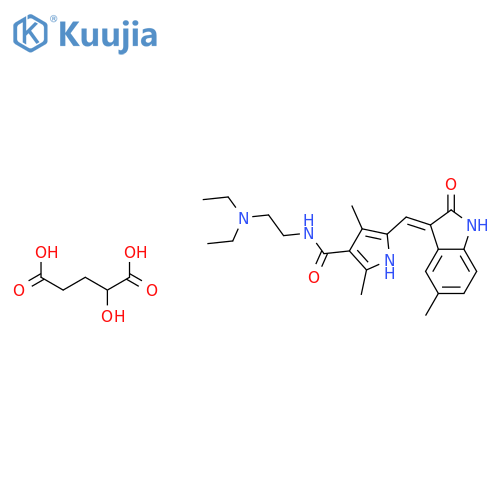 Sunitinib malate structure