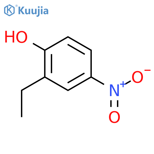 2-ethyl-4-nitrophenol structure