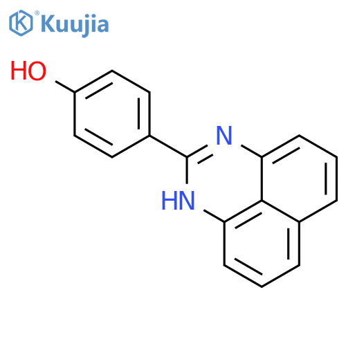 4-(1H-perimidin-2-yl)phenol structure