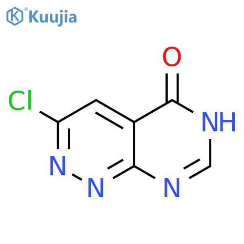 Pyrimido[4,5-c]pyridazin-5(6H)-one, 3-chloro- structure