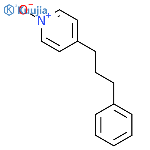 Pyridine,3-(3-phenylpropyl)-, 1-oxide structure