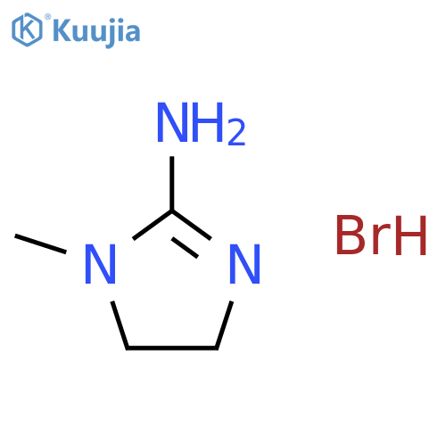 1-Methyl-4,5-dihydro-1h-imidazol-2-amine hydrobromide structure