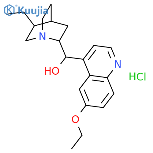 Ethylhydrocupreine hydrochloride structure