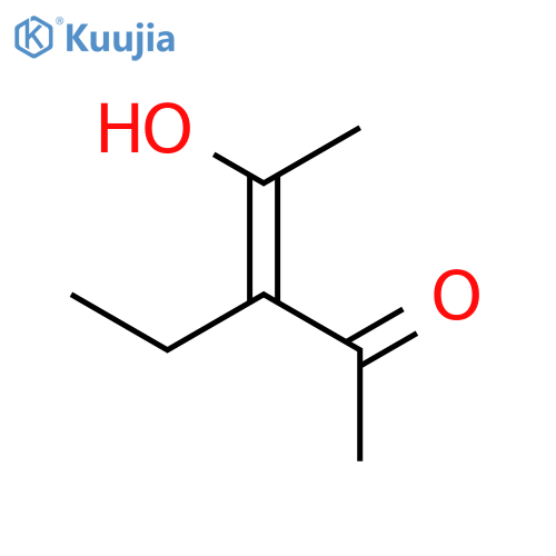 3-Penten-2-one, 3-ethyl-4-hydroxy- structure