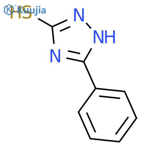 5-phenyl-4H-1,2,4-triazole-3-thiol structure