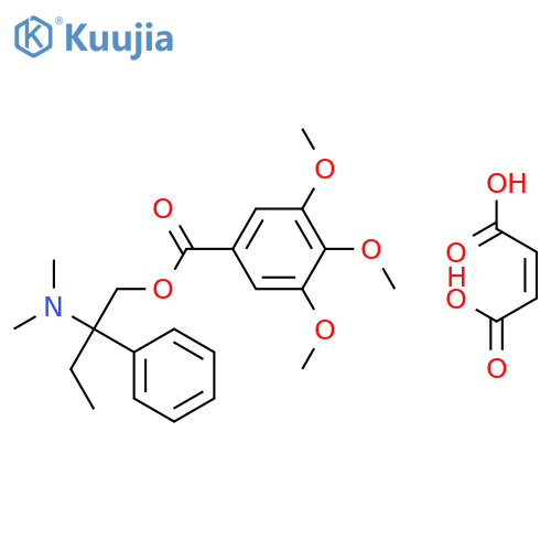 Trimebutine maleate structure