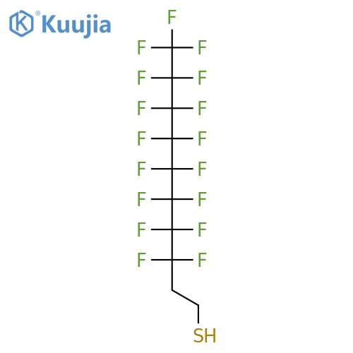 1H,1H,2H,2H-Perfluorodecyl-1-thiol structure