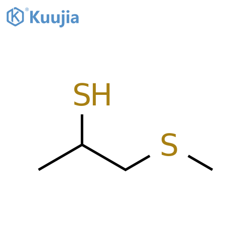 1-(methylsulfanyl)propane-2-thiol structure