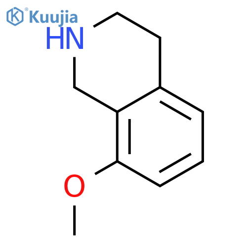 8-Methoxy-1,2,3,4-tetrahydroisoquinoline structure