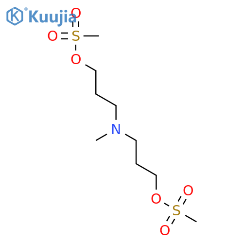 3,3'-(methylimino)di-1-propanoldimethanesulfonate Hydrochloride structure