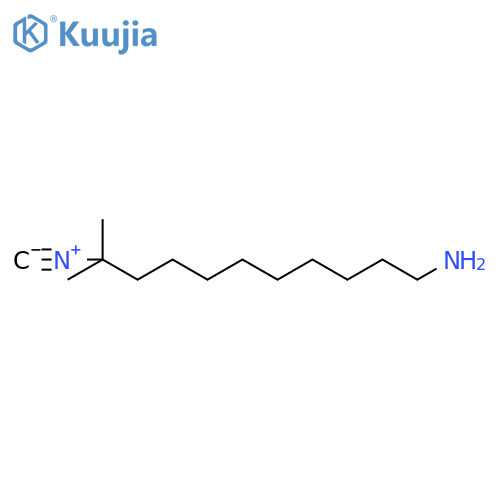 1-Undecanamine, 10-isocyano-10-methyl- structure