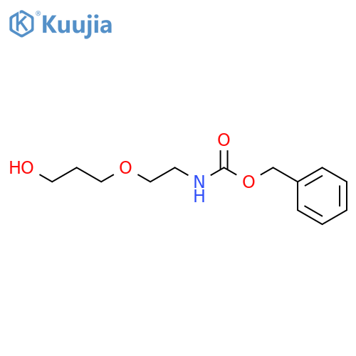 Carbamic acid, [2-(3-hydroxypropoxy)ethyl]-, phenylmethyl ester (9CI) structure