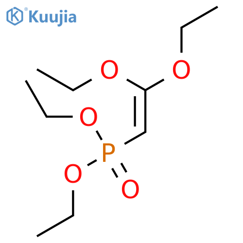 Diethyl (2,2-diethoxyethenyl)phosphonate structure