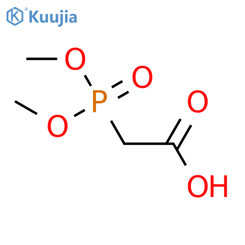 2-(Dimethoxyphosphoryl)acetic acid structure