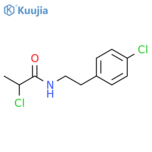 Propanamide,2-chloro-N-[2-(4-chlorophenyl)ethyl]- structure