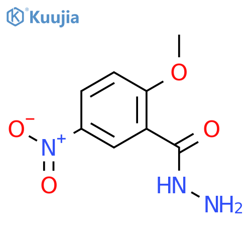 2-methoxy-5-nitrobenzohydrazide structure