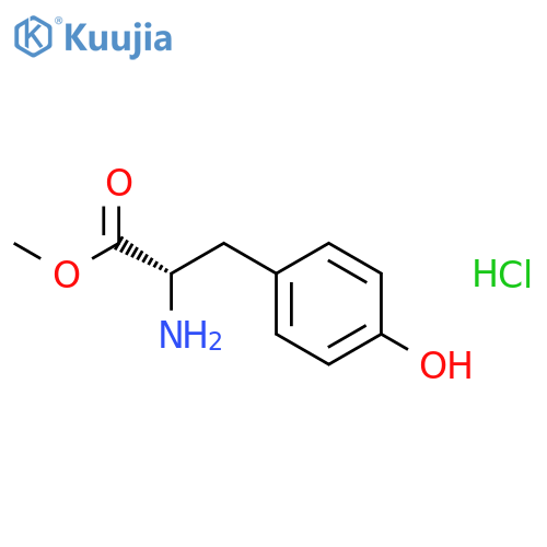 H-Tyr-OMe.HCl structure