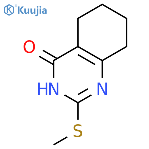 2-(Methylthio)-5,6,7,8-tetrahydroquinazolin-4(3H)-one structure