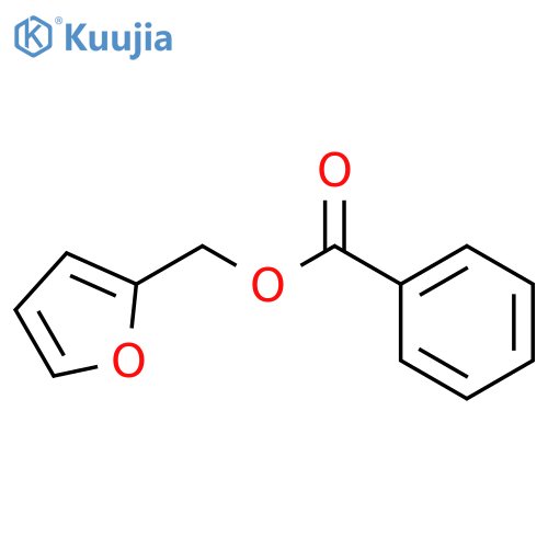 2-Furanmethanol,2-benzoate structure