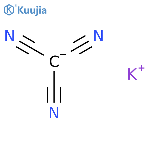 Potassium tricyanomethanide structure