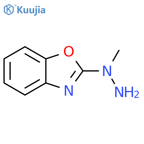 Benzoxazole, 2-(1-methylhydrazino)- structure