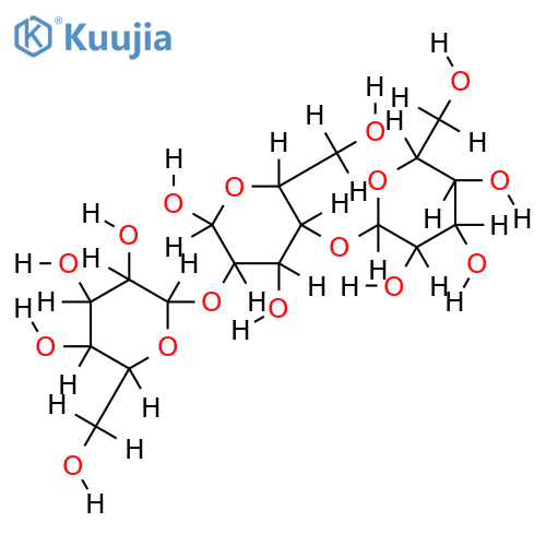 alphaalpha-D-Glucopyranosyl-(1?2)-[alpha-D-glucopyranosyl-(1?4)]-D-glucose structure