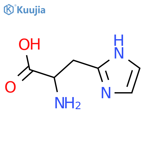 2-Amino-3-(1H-imidazol-2-yl)propanoic acid structure