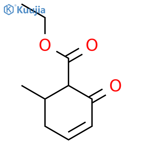 Ethyl 6-Methyl-2-oxo-3-cyclohexene-1-carboxylate structure