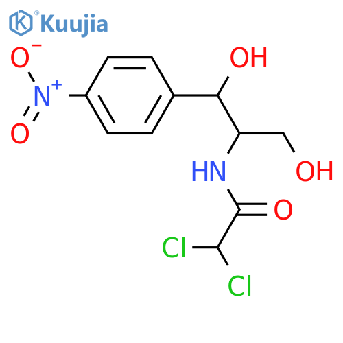 Chloramphenicol; (1RS,2SR)-form structure