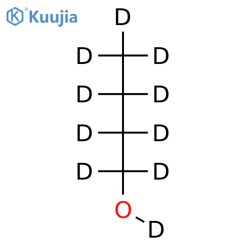 1-Butanol-d10 (n-Butyl Alcohol-d10) structure