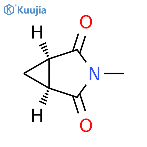 3-methyl-3-aza-bicyclo[3.1.0]hexane-2,4-dione structure