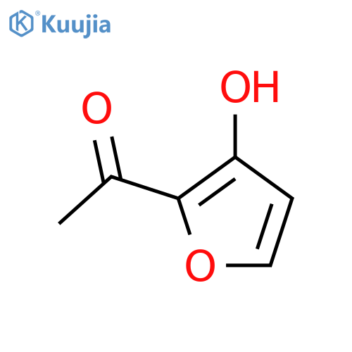 1-(3-Hydroxy-2-furyl)ethanone structure