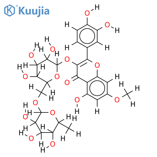 7-O-Methyl-rutin structure