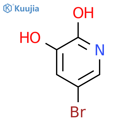 5-Bromo-2,3-dihydroxypyridine structure