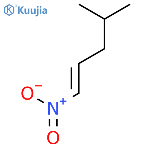 4-methyl-1-nitropent-1-ene structure
