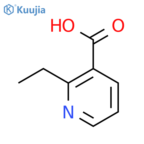 2-Ethylnicotinic acid structure