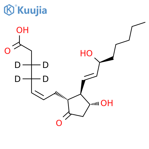 Prostaglandin E2-d4 structure