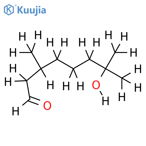 (r)-form-7-Hydroxy-3,7-dimethyloctanal structure