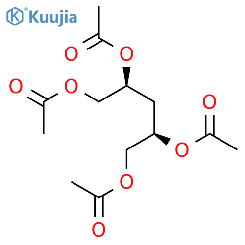 erythro-Pentitol, 3-deoxy-, tetraacetate structure