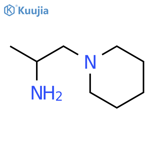 1-methyl-2-piperidin-1-ylethylamine structure