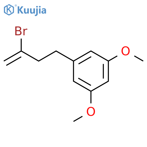 2-Bromo-4-(3,5-dimethoxyphenyl)-1-butene structure