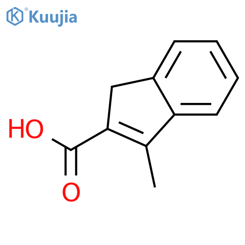 3-Methylindene-2-carboxylicacid structure