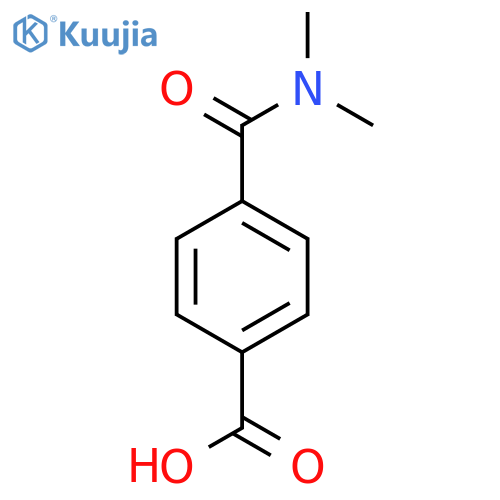 4-(Dimethylcarbamoyl)benzoic Acid structure